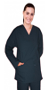 Stretchable Scrub set 4 pocket solid full sleeve ladies (2 pocket top and 2 pocket pant) in 35% Cotton 60% Polyester 5% Spandex