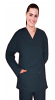 Stretchable Scrub set 4 pocket solid full sleeve ladies