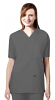 Stretchable Scrub set 9 pocket unisex solid half sleeve 