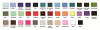 poplin Color chart