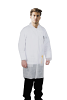 Disposable lab coat unisex 3 pocket full sleeve
