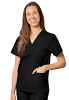 Scrubs set 4 pocket solid ladies half sleeve 