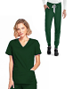 Ladies Jogger Scrub Set 4 Pockets Half Sleeves