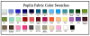 poplin Color chart