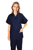 Stretchable Scrub set 3 pocket normal ladies