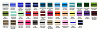 contrast poplin Color chart