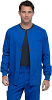 Scrub Jacket 3 pocket solid full sleeve unisex with rib and snap button