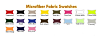 Microfiber Color chart