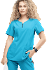 Easy by Butter-Soft™ Arianna Women's 4-Pocket Curved Neck Scrub Top 