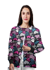 Magical Hearts Printed Jacket 2 Pockets Unisex Full Sleeve With Rib