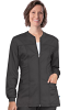 Stretchable Scrub Jacket with Front and Back Horizontal 