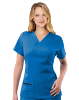 New hot selling products nurse uniform fabrics scrub set uniform