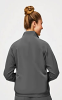 Stretchable Unisex Performance Scrub Jacket 2 Pockets Full Sleeves with Zip and Rib