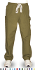 Microfiber Pant 2 cargo pocket waistband with elastic and drawstring both unisex (100% Polyester)