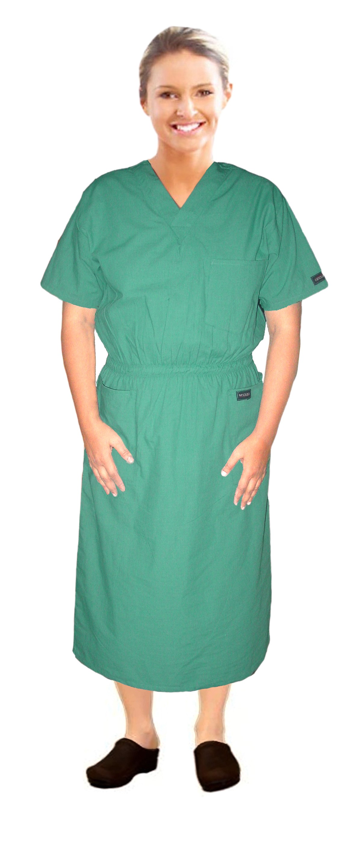 Shop Nursing Dress with Pockets for $9.49 - RMF Scrubs