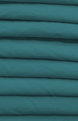 Poplin Dark Carribean Blue  Loose Fabric (65% Polyester & 35  Cotton ) Per Meter 