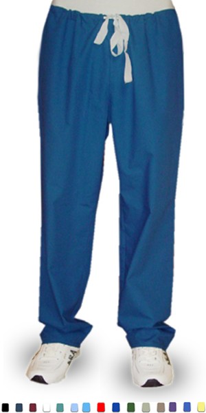 Microfiber Pant 1 back pocket no elastic cord only unisex