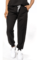 Unisex Jogger Scrub Pant 4 Pockets (2 Side Pockets, 2 Cargo Pockets) with Elastic Waistband And Drawstring Both in Poly Cotton Fabric / 37 Colors / Sizes XXS-12X