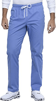 Poplin Pant No Pocket with Drawstring Only, No Elastic (65% Polyester, 35% Cotton)