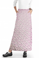 Cargo pockets ladies skirt A Line Full Elastic waistband ladies skirt in Multiple Prints 