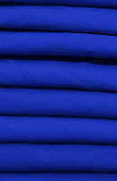 Stretch Royal Blue Loose Fabric (35% Cotton 63% Polyester 2% Spandex) Per Meter 