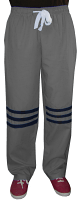 Microfiber Stretch Pant 2 side pockets contrast stripes waistband with drawstring and elastic both unisex in 97% polyester, 3% spandex