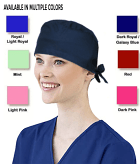 Scrub Cap solid poplin fabric