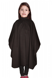 Children barber cape in microfiber fabric