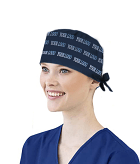 Make your Scrub Caps  with your logo printed all over cap poplin Fabric email us your logo for cap/print approval
