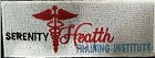 Serenity Health Embroidered Patch