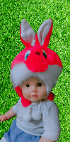 Kids winter fancy Rabbit cap
