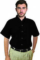 Unisex microfiber half sleeve shirt