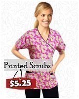 printed scrubs