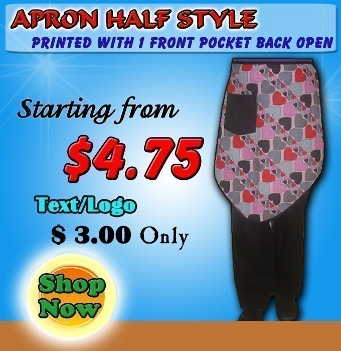 apron half style