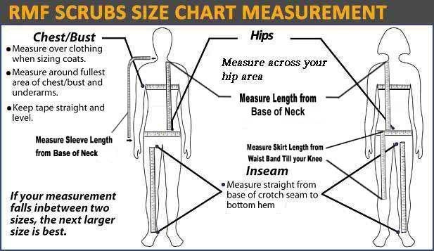 Inseam Size Chart